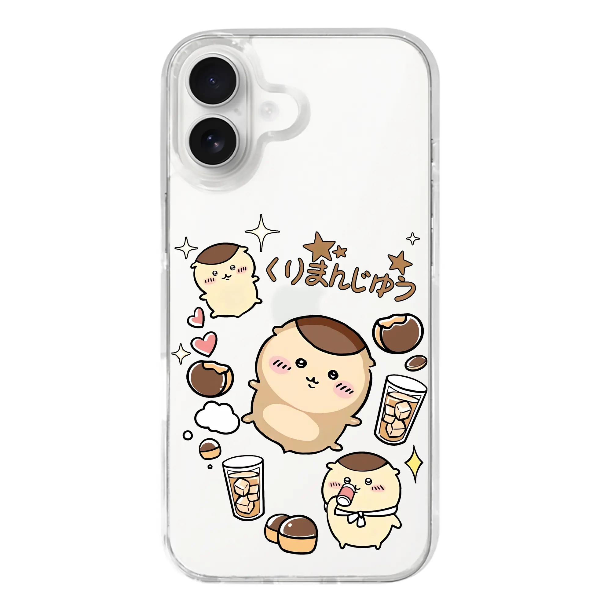 ちい が わ グッズ くりまんじゅう - iPhone 17シリーズ 透明スマホケース – 薄型・耐衝撃・精密フィット保護カバー